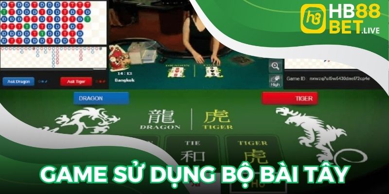 Game sử dụng từ 6 - 8 bộ bài Tây 52 lá