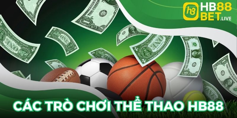 Người tham gia có thể chọn nhiều trò chơi thể thao HB88