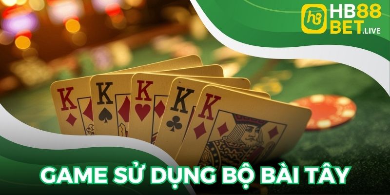 Texas Hold’em sử dụng bộ bài Tây 52 lá
