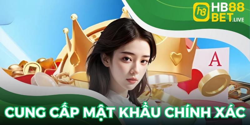 Thực hiện đăng nhập dễ dàng với mật khẩu đúng
