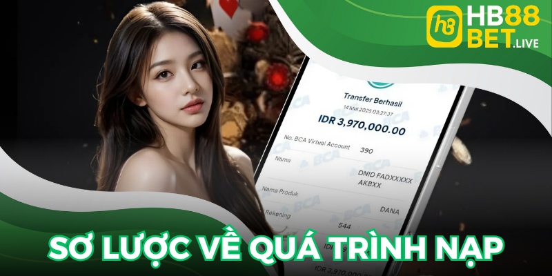 Tổng quan quá trình nạp tiền HB88