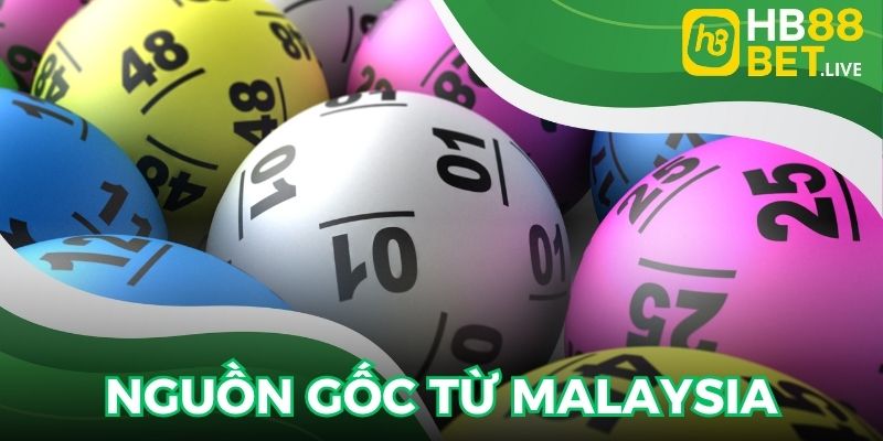 Xổ số Max 4D có nguồn gốc từ Malaysia