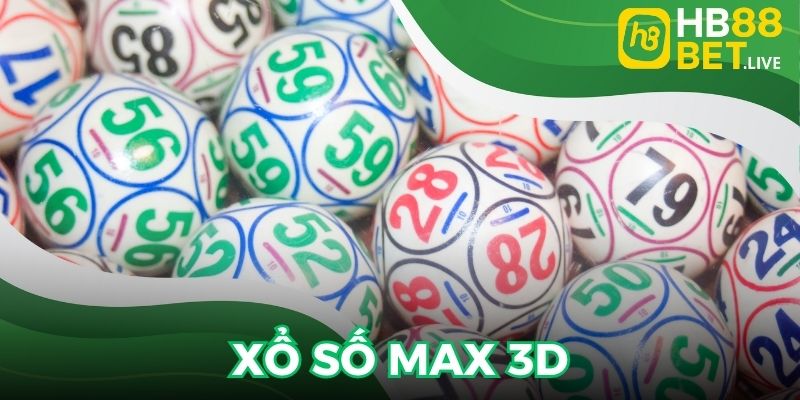 Xổ số Max 3D