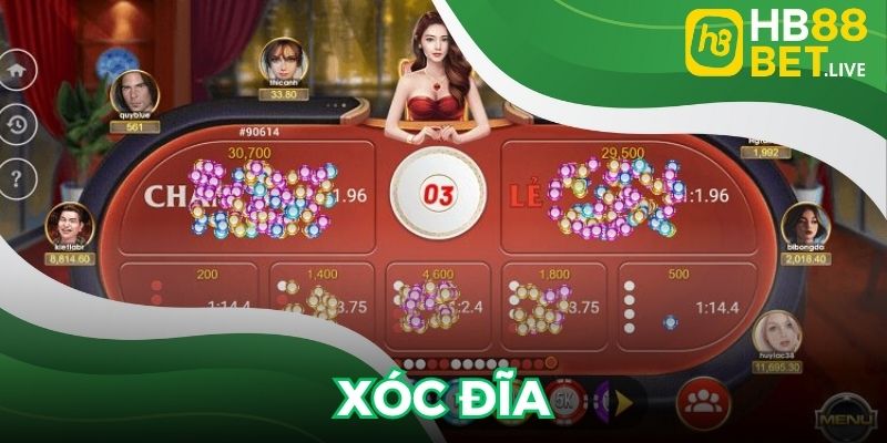 xóc đĩa